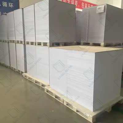 품질 55gsm-120gsm 흰색 또는 크림색 노트북 인쇄용 나무 없는 오프셋 종이 공장