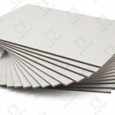 품질 300-1000gsm 회색 칩 보드 엽 부드러운 표면 포장 상자에 대한 높은 딱딱함 공장