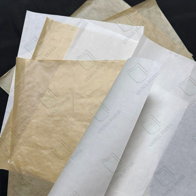 좋은 가격 식품 포장용 맞춤형 불소 무첨가 내유지 30gsm 40gsm 50gsm 60gsm 온라인으로