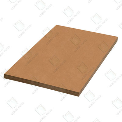 좋은 가격 200gsm-440gsm 크래프트 라인어 보드 고강도 포장용 종이 폭발 저항성 온라인으로